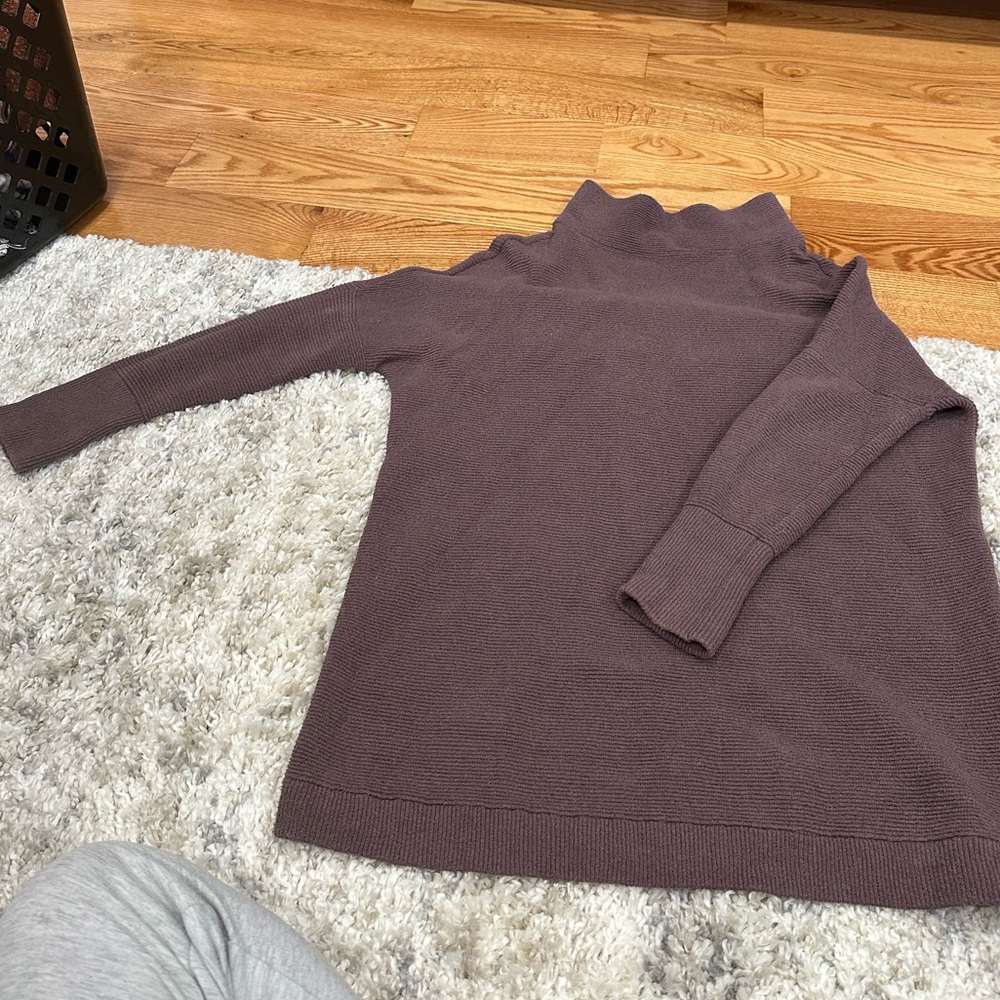Free People Ottoman Slouchy Tunic- lavender
